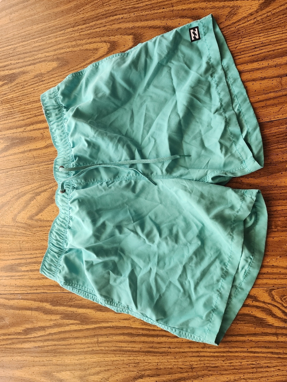 Billabong Mens Teal Athletic Shorts XL